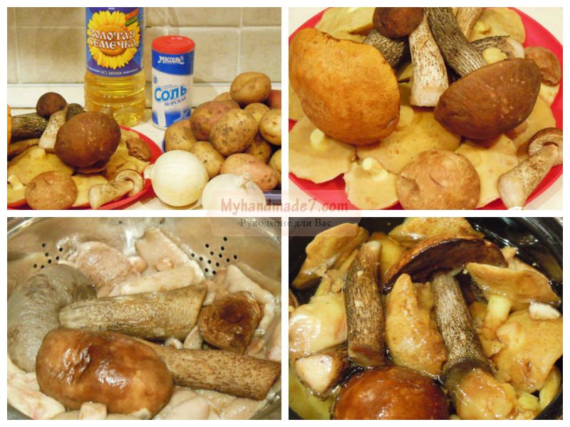  Картошка жареная с грибами: лучшие рецепты с фото