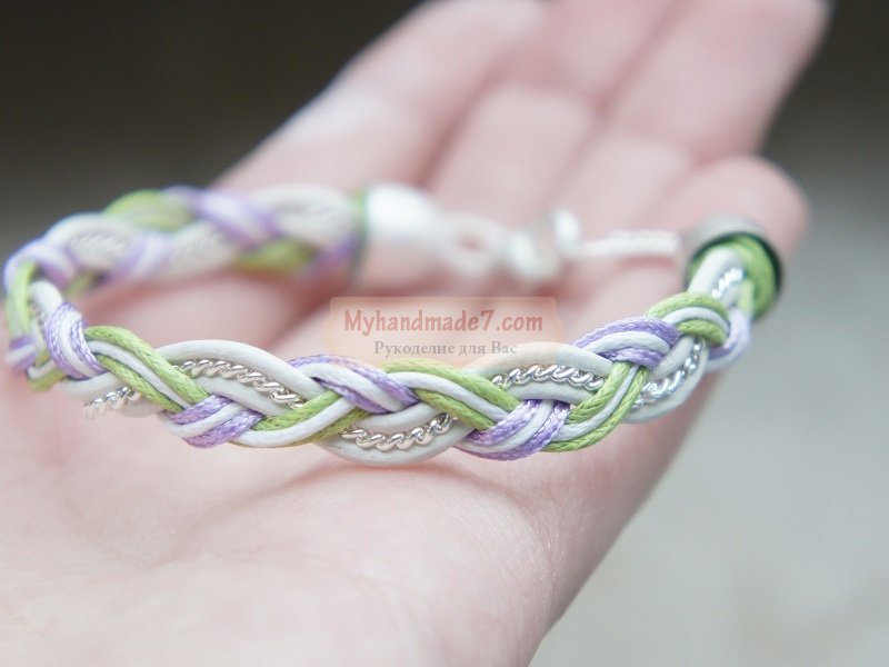 Плетение браслетов из шнурков: простые схемы, основные техники завязывания красивых узлов