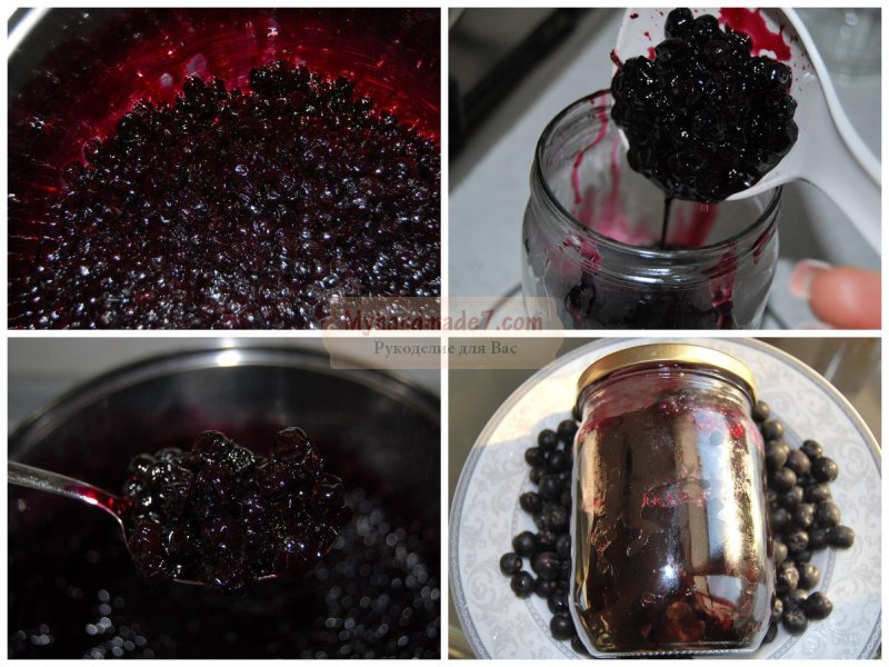 Варенье из черноплодной рябины - вкусно и полезно