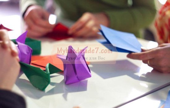 Оригами из бумаги для детей: схемы и описание