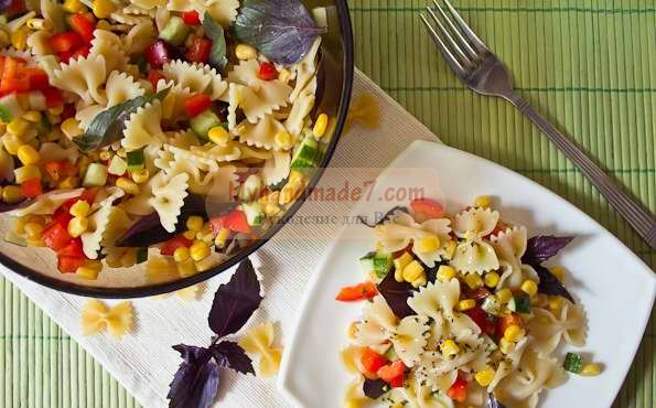 Итальянский салат с макаронами: популярные варианты с фото