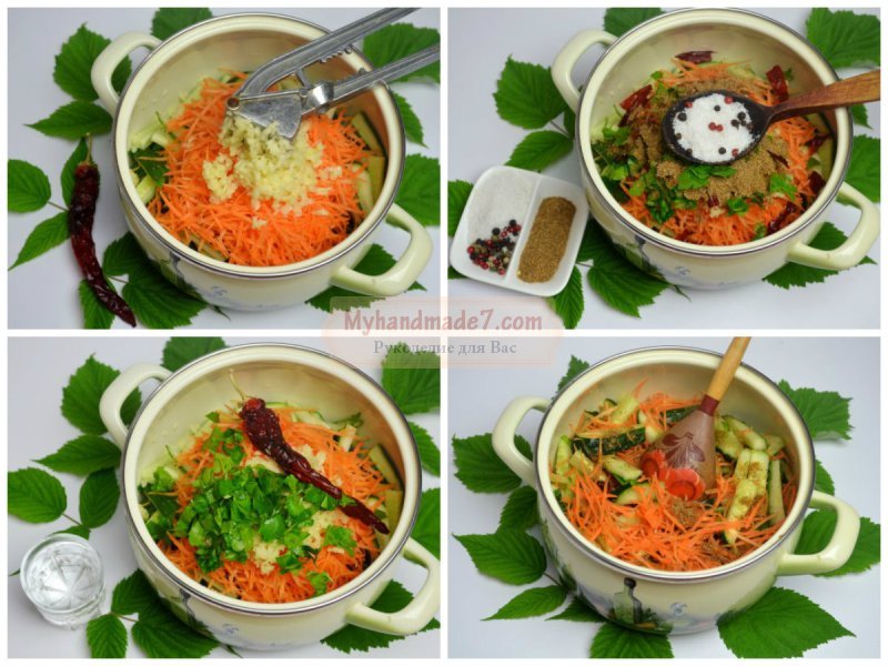 Вкусные огурцы с морковью на зиму: пошаговые рецепты с фото