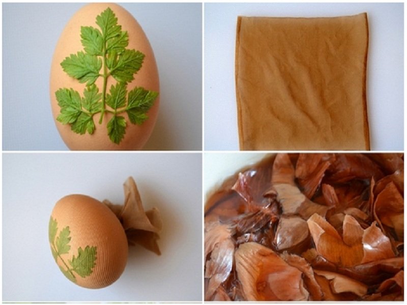 Натуральные красители для пасхальных яиц