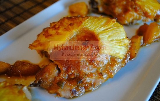 Курица с грибами и ананасами: популярные рецепты с фото