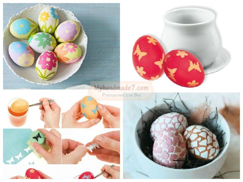 12 идей как украсить яйца на Пасху