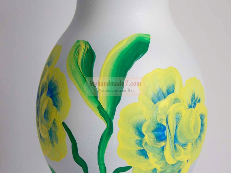 роспись вазы