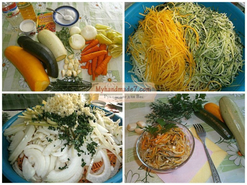 Кабачки с морковью: золотые рецепты с фото