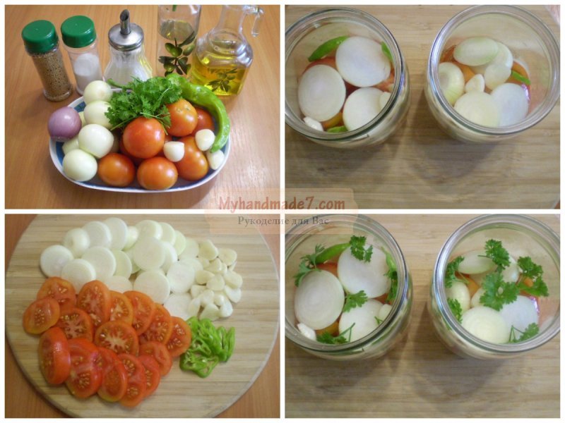 Зимний салат из помидоров: отличные варианты с фото