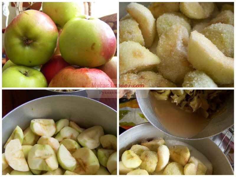 Варенье-пятиминутка из яблок: золотые рецепты с фото