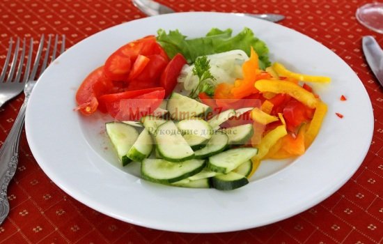 Салат из перца и помидоров: вкусные рецепты с фото