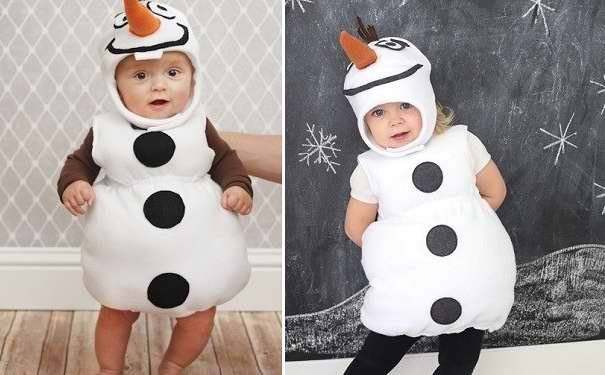 Как сшить новогодний костюм Снеговика?