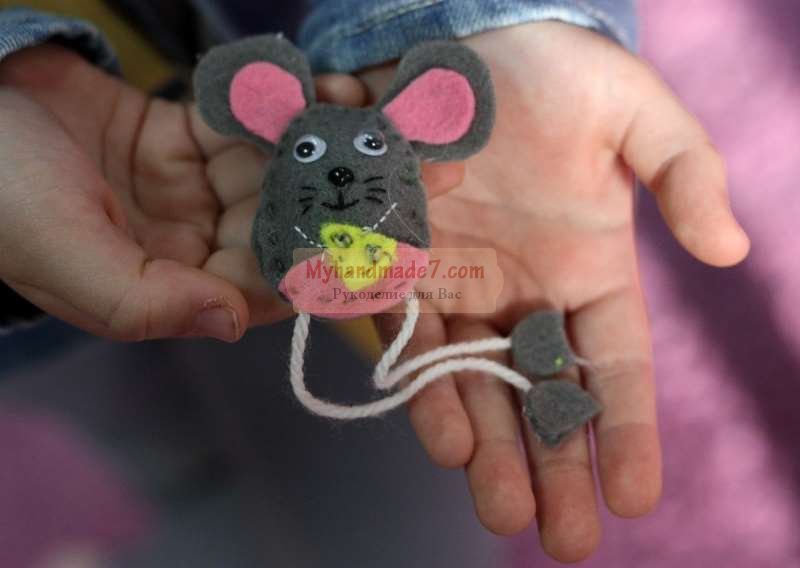 Мышка своими руками фото