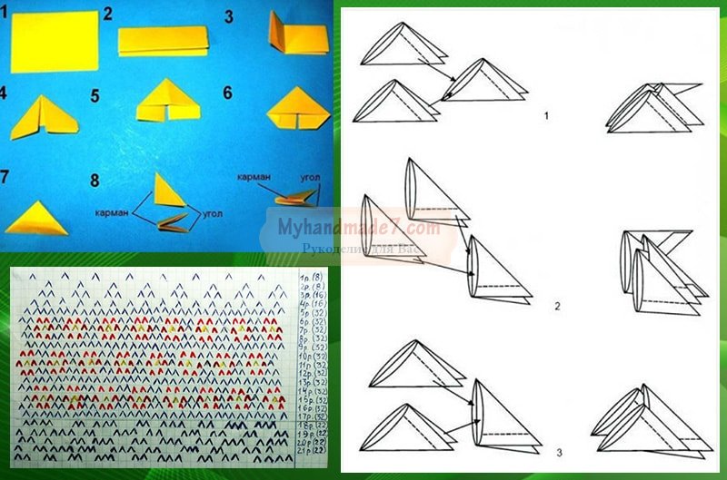 Яйцо оригами. Делаем сами. 5 лучших идей с фото. Как сделать яйцо из бумаги?