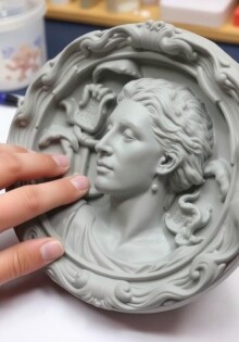 Лепка барельефа из пластилина: история формы, техника и маленькие чудеса на стене