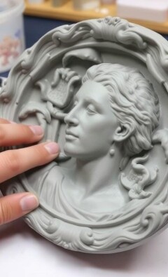 Лепка барельефа из пластилина: история формы, техника и маленькие чудеса на стене