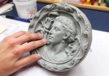 Лепка барельефа из пластилина: история формы, техника и маленькие чудеса на стене