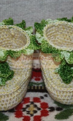 Как связать пинетки для начинающих: мастер-класс