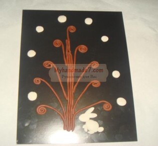 Новогодние открытки из пластилина. Мастер-класс с пошаговыми фото