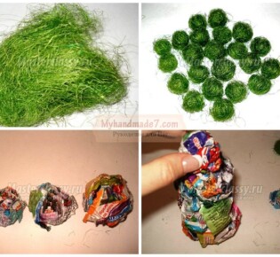 Елка из сизаля своими руками: пошаговые мастер-классы с фото