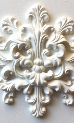 Гипс в руках художника: как превратить простой материал в изящные декоративные элементы интерьера