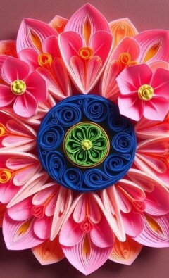 Квиллинг: создание объёмных композиций