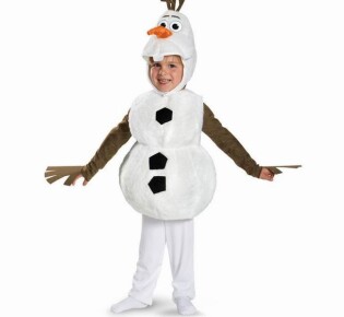 Как сшить новогодний костюм Снеговика?