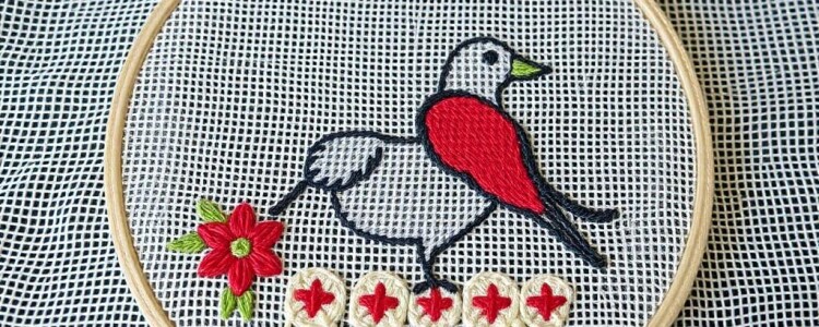 Вышивка на сетке (хардангер): тайны греческого узора и тихой силы счётной нити