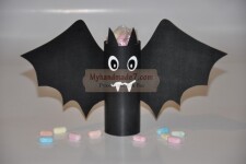 Поделки на Хеллоуин из бумаги. Летучая мышь: пошаговый мастер-класс с фото