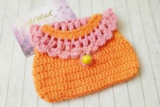 Как связать кошелек для мелочи крючком. Пошаговая инструкция с фото