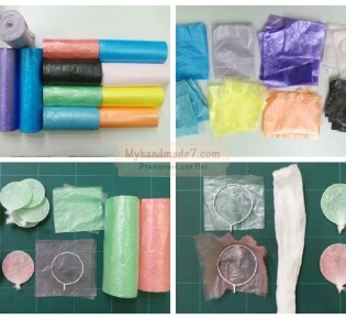 Поделки из мусора: розы из пакетиков своими руками