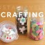 Sustainable crafting: turning unwanted materials into everyday beauty