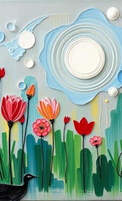 Роспись по стеклу акриловыми красками: от идеи до завершенного блеска