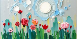 Роспись по стеклу акриловыми красками: от идеи до завершенного блеска