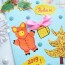 Новогодние открытки 2019 год с годом Свиньи своими руками: пошаговый мастер-класс с фото