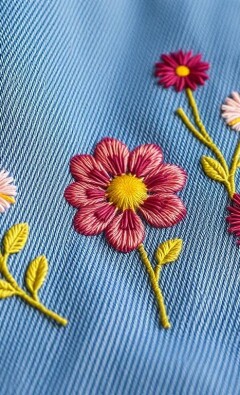 Искусство на дениме: как превратить джинсовую ткань в полотно для вышивки