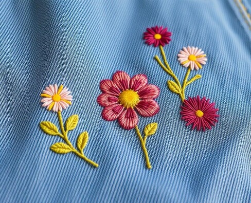 Искусство на дениме: как превратить джинсовую ткань в полотно для вышивки