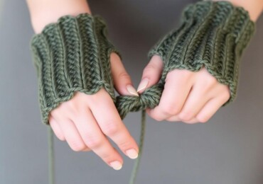 Уют и стиль на запястье: подробное руководство по вязанию митенок