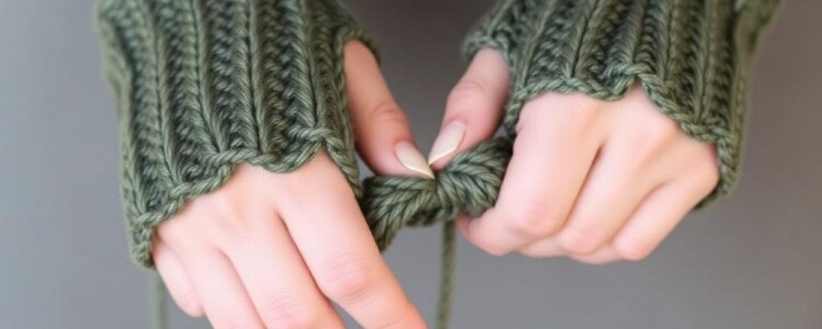 Уют и стиль на запястье: подробное руководство по вязанию митенок