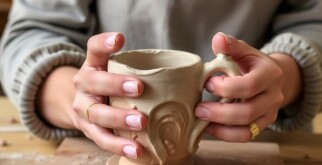 Лепка керамической кружки: когда глина становится вашей историей