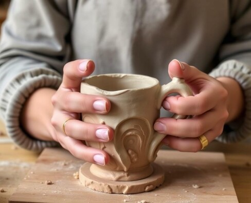 Лепка керамической кружки: когда глина становится вашей историей
