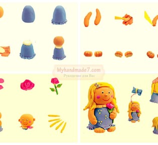 Как сделать из пластилина куклу? популярные идеи и мастер-классы с фото