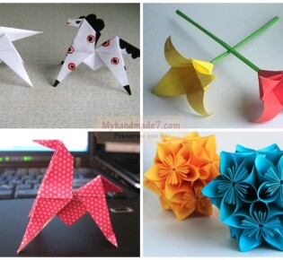 Оригами из бумаги для детей: схемы и описание