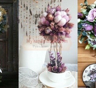 Как сохранить в квартире яркие краски лета. Облагораживаем жилье сухими цветочными композициями