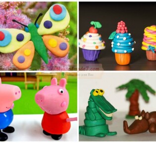 Лепим из пластилина с детьми: 100 идей и мастер-классы с фото