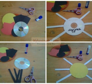 Оригинальные поделки из дисков своими руками: мастер-классы с фото