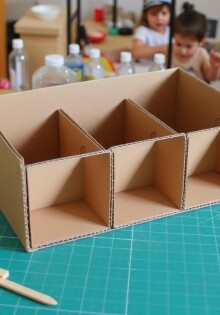 Из картона мастерим порядок: как сделать функциональный органайзер своими руками