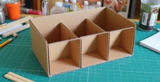 Из картона мастерим порядок: как сделать функциональный органайзер своими руками