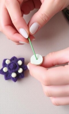 Создание броши из фетра: простой путь от идеи до оригинального акцента в образе