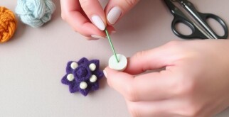 Создание броши из фетра: простой путь от идеи до оригинального акцента в образе