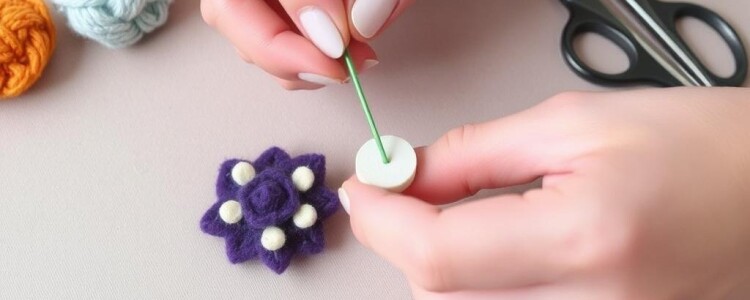 Создание броши из фетра: простой путь от идеи до оригинального акцента в образе